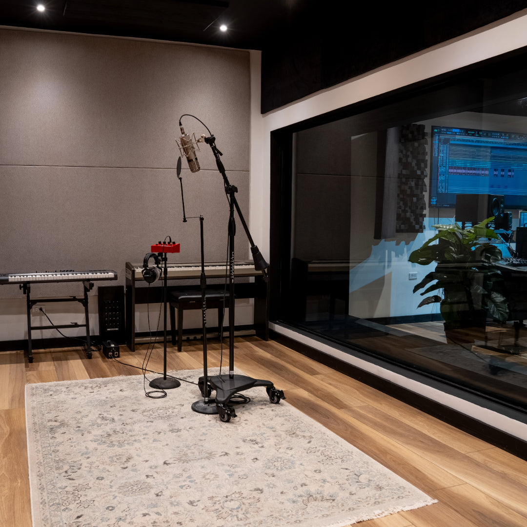 Equipos de alta tecnología en el Studio B de The Wave Studios