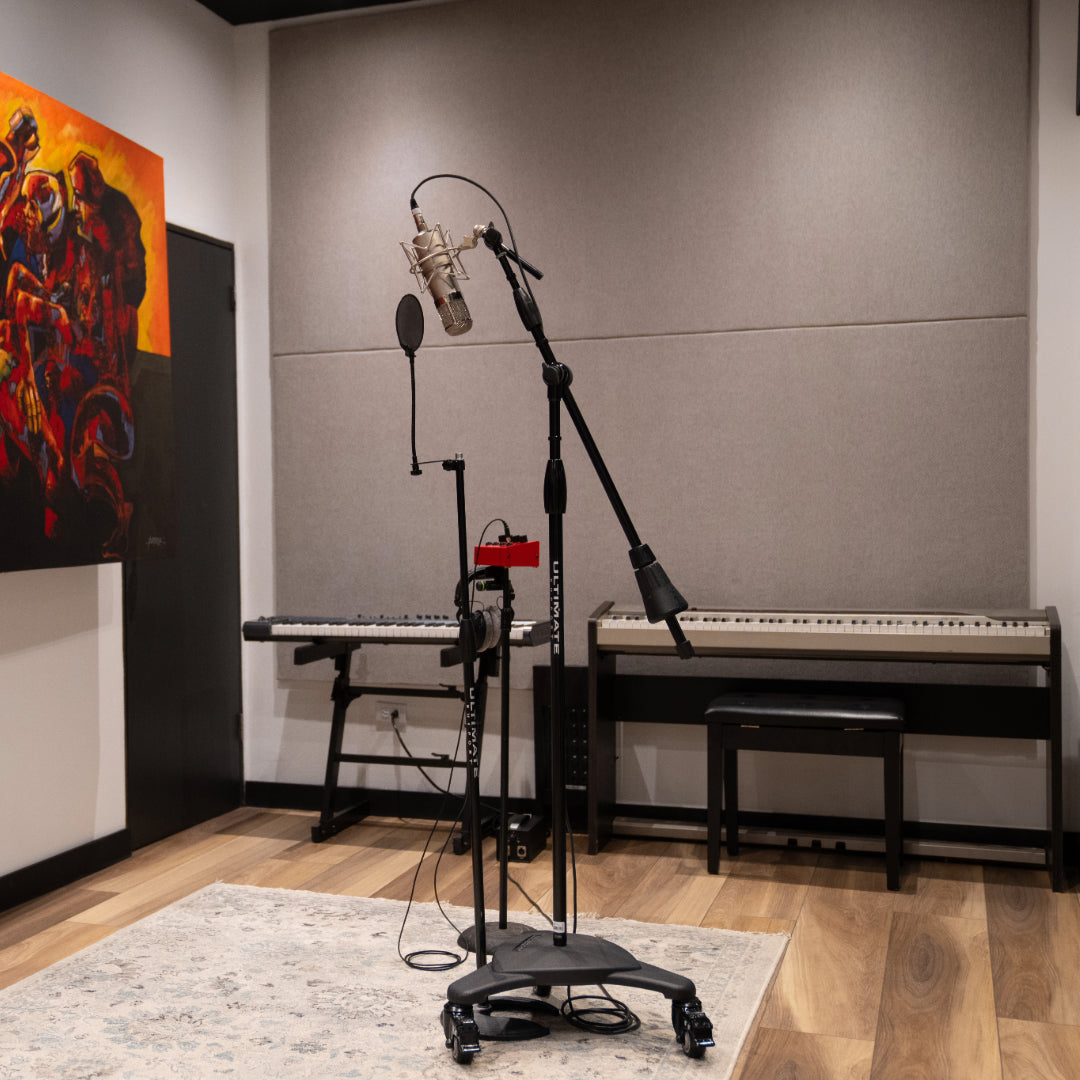 Equipos de alta tecnología en el Studio B de The Wave Studios